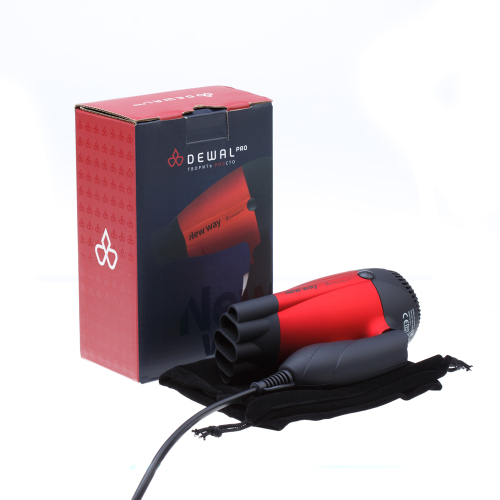 Hair dryer 1000W New Way DEWAL 03-5512 Red